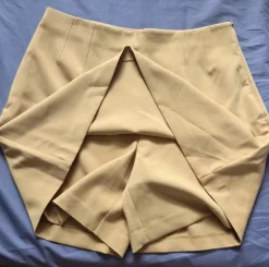 C&A Minirock/ Skort Beige Gr. 44 - Leicht & Top Zustand
