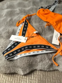 Calvin Klein Bikini orange S neu mit Etikett