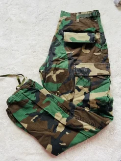 Camouflage Cargo Hose / Army Style / Baggy Hose / Gr. M–L