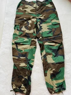 Camouflage Cargo Hose / Army Style / Baggy Hose / Gr. M–L