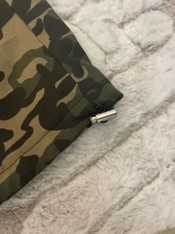 Camouflage cargo pants