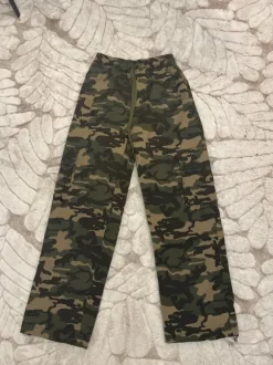Camouflage cargo pants