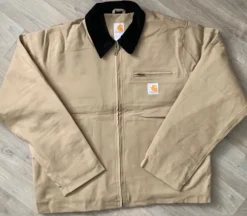 Carhartt Detroit beige Harrington-Jacke size L