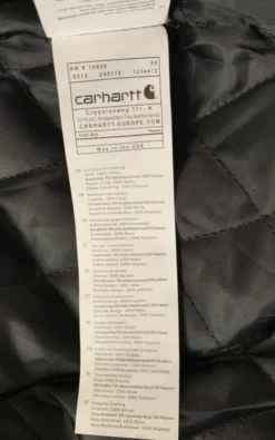 Carhartt Detroit beige Harrington-Jacke size L
