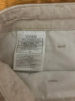 Carhartt WIP Alan Cargo Shorts – Linen/Cotton Mix – Gr. 30