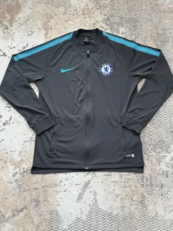 Chelsea Nike Tracksuit Türkis/Grau M, Fußball