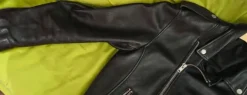 Chiodo in pelle uomo
