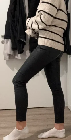 Coated Denim Skinny Jeans ( beschichtete )