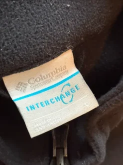 Columbia Fleece Jacke Strickjacke Gr. L schwarz top