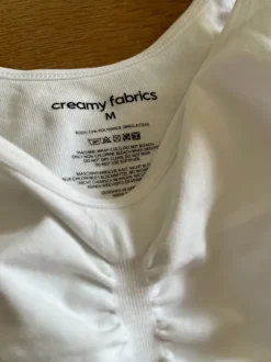Creamy Fabrics Sharing top M
