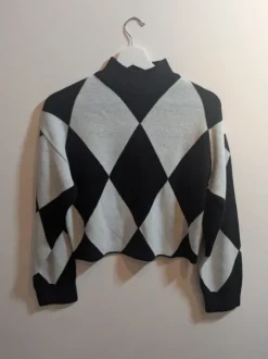Cropped Strickpullover