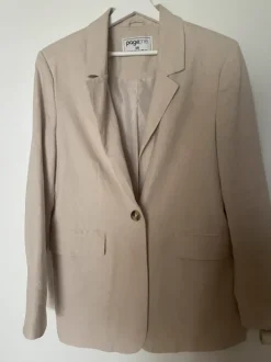 Damen Leinen Blazer Gr.38