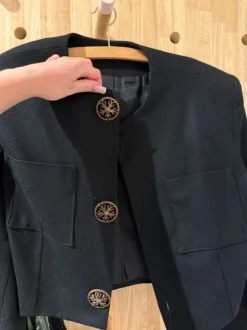 Damen Mini Blazer