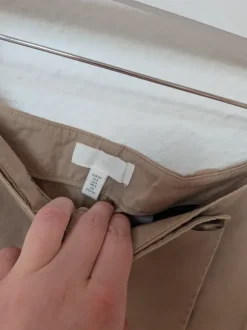 Damen Skort Hosenrock beige H&M Größe 40
