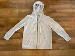 Damen Sweatjacke grau