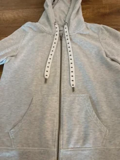 Damen Sweatjacke grau