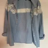 Damenbluse transparent