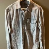 Denham shirt lichtblauw/ spijker maat M