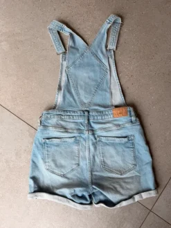 Denim korte tuinbroek superdry