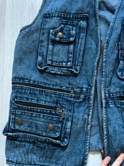 Denim Weste