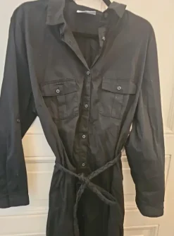 Dicke Hemd kleid Bluse knielang