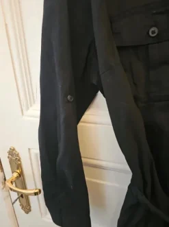 Dicke Hemd kleid Bluse knielang