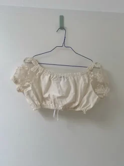 Dirndl Bluse Creme