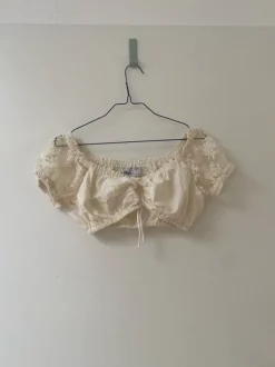 Dirndl Bluse Creme