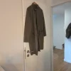 Dünner Mantel Wildlederoptik