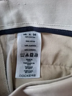 Dockers D3 classic fit 38 x 34