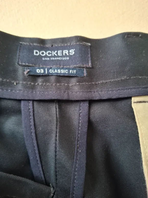 Dockers D3 classic fit bandplooi 38 x 34