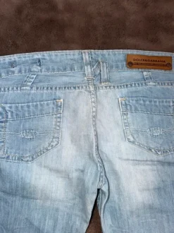Dolce & Gabbana Vintage Low waist Denim Blau in W | 30