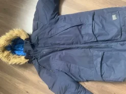 Doudoune, capuche, bleu marine, Jack and Jones