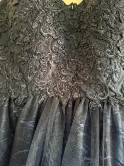 Dunkelblaues Kleid (Gr. 38)