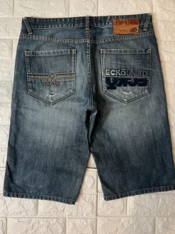 Ecko Unltd baggy denim shorts Y2K size 34