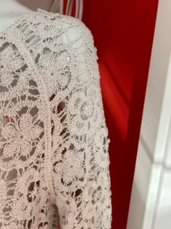 Eleganter Häkelmantel von Monari