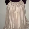 Elegantes Chiffon Top mit Perlen Träger und Strassteine gr.34-38