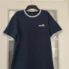 Ellesse Basic T-Shirt blau weiß Größe XL
