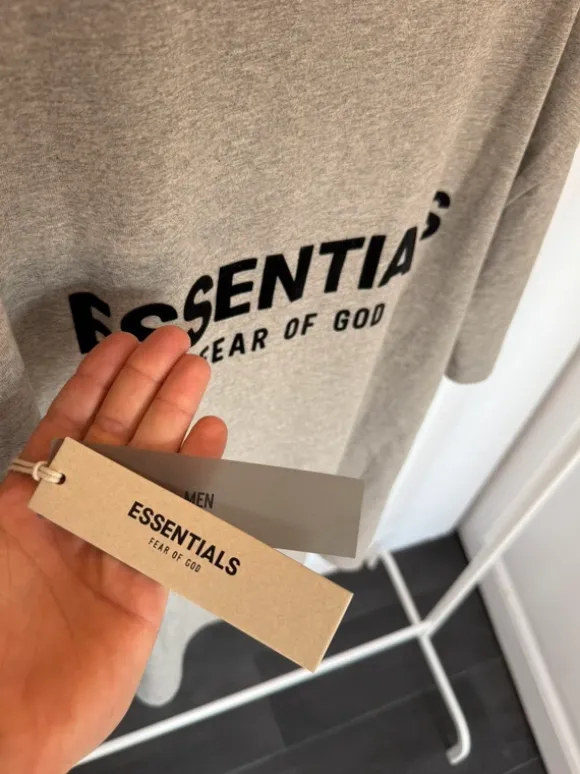 Essentials fear of god dark oatmeal - in goede staat (nieuw) - maat m - direct leverbaar