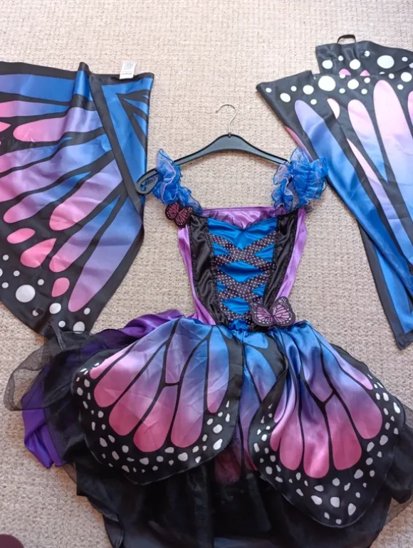 Faschingskostüm Schmetterling Damen