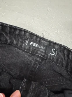 FB Sister Jeans Shorts schwarz Gr. S