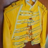 Freddy Mercury gelbe Kunstlederjacke