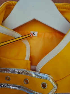 Freddy Mercury gelbe Kunstlederjacke