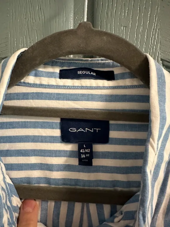 Gant Oxfordhemd Hellblau/weiß