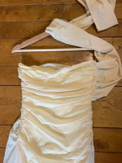 Gele maxi jurk van Peppermayo