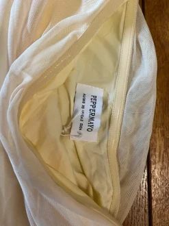 Gele maxi jurk van Peppermayo