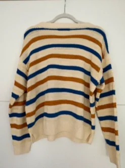 Gestreifter Pullover Gr. M