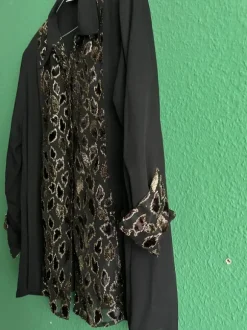 Glitzer Bluse