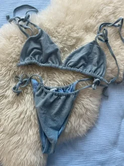 Glitzer Triangel Bikini H&M Gr. 42