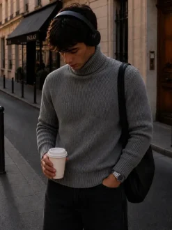 Grauer | Tom Tailor | Turtle-Neck Sweater | XL